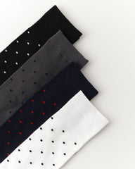 여성용 오버니 양말 도트 무늬 면 다용도