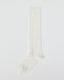Women Double Needle Reversed Knee Socks Stylish Slim Fit - SWEET NANA