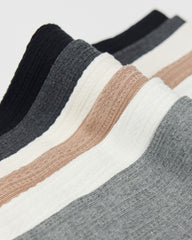 여성 오버 니 니 양말 케이블 니트 코튼 다용도