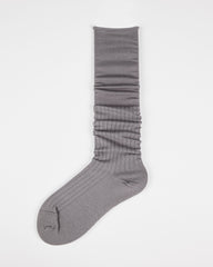 여성용 싱글 커프 롤업 니 양말 수제 봉제 항균