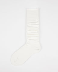 여성용 싱글 커프 롤업 니 양말 수제 봉제 항균