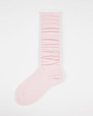 여성용 싱글 커프 롤업 니 양말 수제 봉제 항균