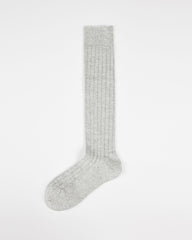 여성 미우 시리즈 무릎 양말 수제 항균