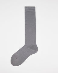 여성용 스트라이프 압박 무릎 양말 수제 항균