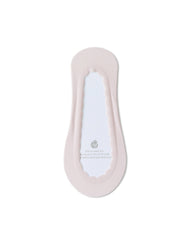 Breathable Mesh Scalloped No Show Liner Socks