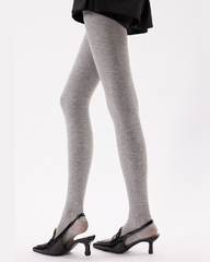 Women Fleece Lined Tights Slim Fit Solid Color Pantyhose Fashion