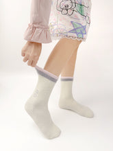 Women Crew Socks Fuzzy Warm Cozy Cotton Soft Cute Animal Embroidery