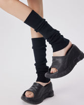 Women Leg Warmers Dopamine Stripe Comfortable Versatile