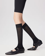 Women 足球護腿套 雙針 舒適 多功能