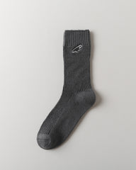 여성 크루 양말 소프트 플리스 핀 자수 따뜻하고 편안함