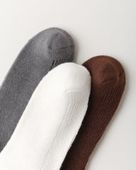 여성 크루 양말 소프트 플리스 핀 자수 따뜻하고 편안함