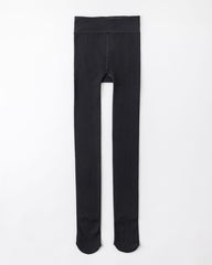 Women Fleece Lined Tights Slim Fit Solid Color Pantyhose Fashion