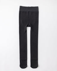 Women Fleece Lined Tights Slim Fit Solid Color Pantyhose Fashion