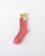 여성 크루 양말 아이스크림 플리스 시리즈 따뜻하고 폭신폭신하며 포근한 실내용 착용