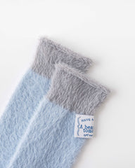 여성 크루 양말 아이스크림 플리스 시리즈 따뜻하고 폭신폭신하며 포근한 실내용 착용