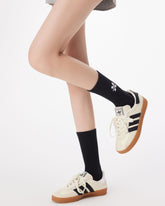 女款中筒襪子毛圈棉柔軟運動緩震舒適襪子