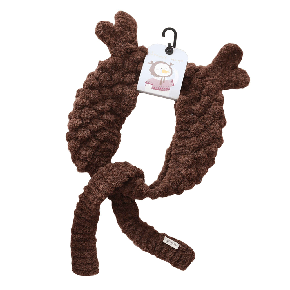 Handmade Coral Velvet Earmuffs 3D Animal Ear Cute Warm Headwear