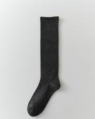 女款及膝襪 有氧棉質顯瘦JK風格