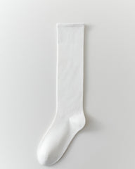 女款及膝襪 有氧棉質顯瘦JK風格