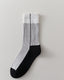 Women Two Tone Crew Socks Unique Design Soft Stretch - SWEET NANA