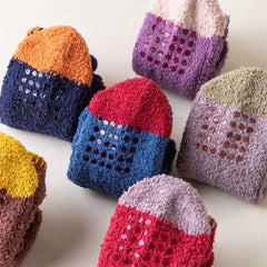 Sweetnana 3-Pack Cozy Crew Socks for Women & Men - Animal Embroidery Series Thickened Fuzzy Socks - Perfect for Winter Stockings & Lounge Wear