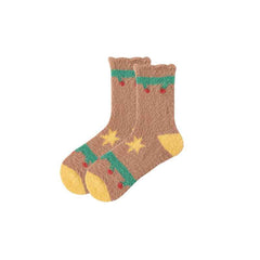 Sweetnana Women’s Cozy Crew Socks – Super Soft, Warm, and Fuzzy Colorful Socks, Ideal for Winter