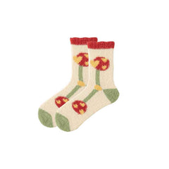 Sweetnana Women’s Cozy Crew Socks – Super Soft, Warm, and Fuzzy Colorful Socks, Ideal for Winter