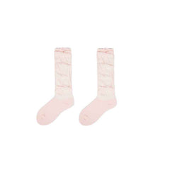Ballet Fairy Series Women Knee High Cotton Socks Seamless Breathable Soft