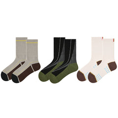 3組合女款Traverse Hills系列棉質中筒襪子柔軟襪子