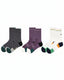 3-Pack Women Crew Socks Combed Cotton Absorb Sweat Socks - SWEET NANA