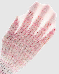 4-Pack Kids Cotton Crew Socks Bunny Puffs Floral Breathable Cute Casual