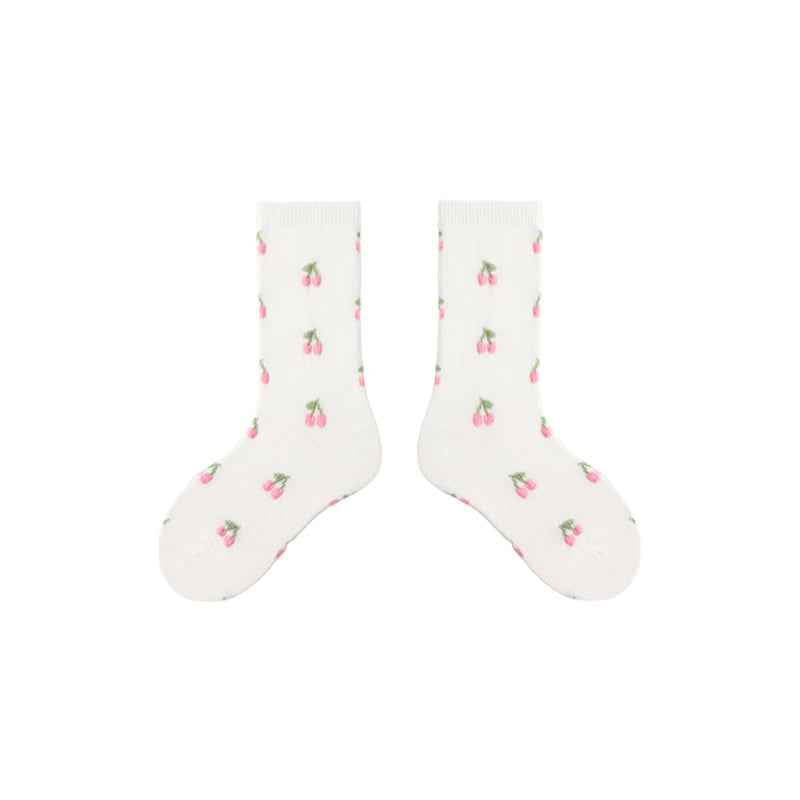 4-Pack Kids Cotton Crew Socks Dream Ballet Ruffle Cute Casual