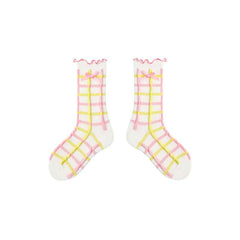 4-Pack Kids Cotton Crew Socks Dream Ballet Ruffle Cute Casual