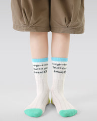 4-Pack Grunt Puppy Series Kids Boys Socks Mesh Cute Cartoon Socks