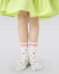 4-Pack Mushroom Bunny Series Kids Girls Cute Versatile Cotton Crew Socks