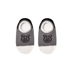 5-Pack Kids Cotton No Show Socks Baseball Cubs Letter Cute Casual