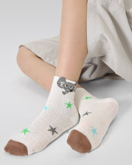 5-Pack Forest Friendship Series Kids Socks Cute Casual for Boys