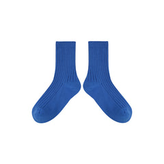 5-팩 아동용 면 크루 양말 솔리드 색상 캐주얼