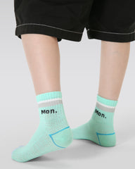 5-Pack Sports Center Series Kids Socks Cotton Ankle Boys Socks