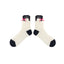 3-Pack Women Cotton Crew Socks Black&White Cute Casual - SWEET NANA
