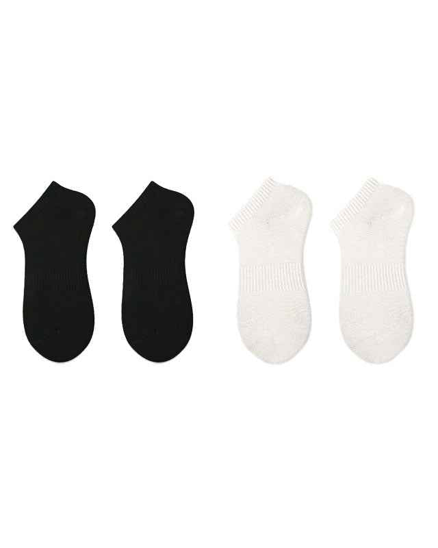 Unisex Couple Cotton No Show Socks Seamless Low Cut Soft Breathable Casual