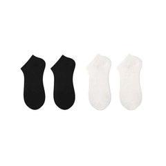 Unisex Couple Cotton No Show Socks Seamless Low Cut Soft Breathable Casual