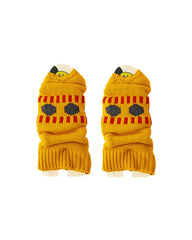 Women Retro Thermal Sock Covers Cozy Wool Knit Warm Leg Warmers