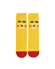 Women New Year Fuzzy Crew Socks Warm Soft Fluffy Cozy Microfiber