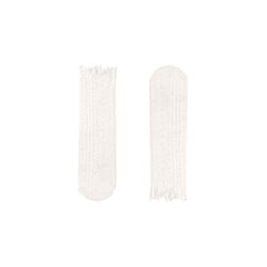 Kids Ladylike Mesh Cotton Crew Socks Hollow Pattern Seamless Thin