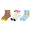 3-Pack Women Cotton Crew Socks Top Notch Cute Casual - SWEET NANA