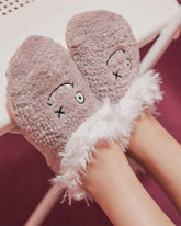 Sweetnana Cozy Ankle Socks for Women, Fuzzy Thickened Non-Slip Slipper Socks, Perfect for Winter Lounge Wear, Soft and Cute Women's Socks for Daily Comfort