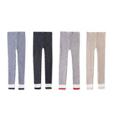 Sweetnana 2024 FW Autumn and winter flat nine-point pants thick coral velvet elastic home pants, thermal pants, pajama pants, Also can be worn outside.