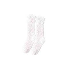 Sweetnana Cozy Knee High Socks for Women – Super Soft, Fuzzy, and Thickened Warm Socks, Perfect for Lounge Wear and Winter Stockings