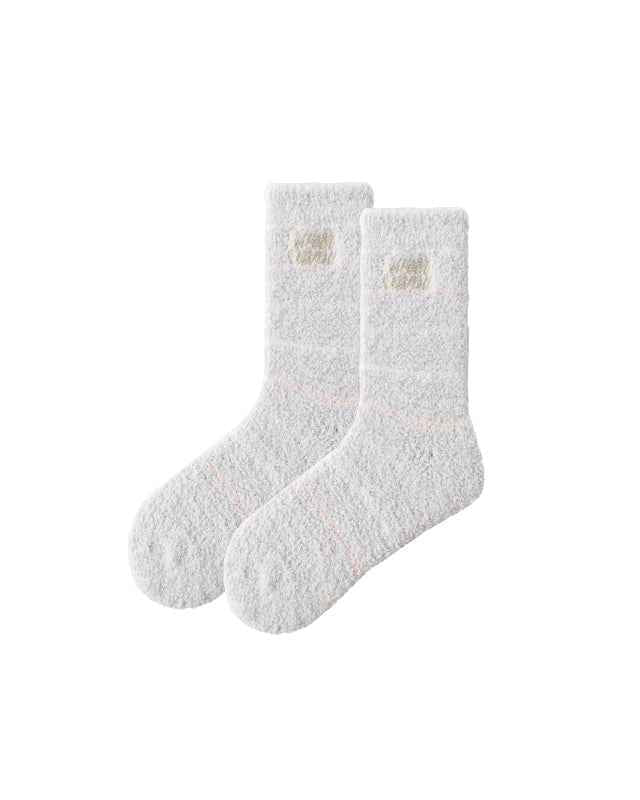 Sweetnana Cozy Women's Crew Socks, Super Soft and Thickened Fuzzy Socks for Winter, Cute and Comfortable for Everyday Wear and Lounge